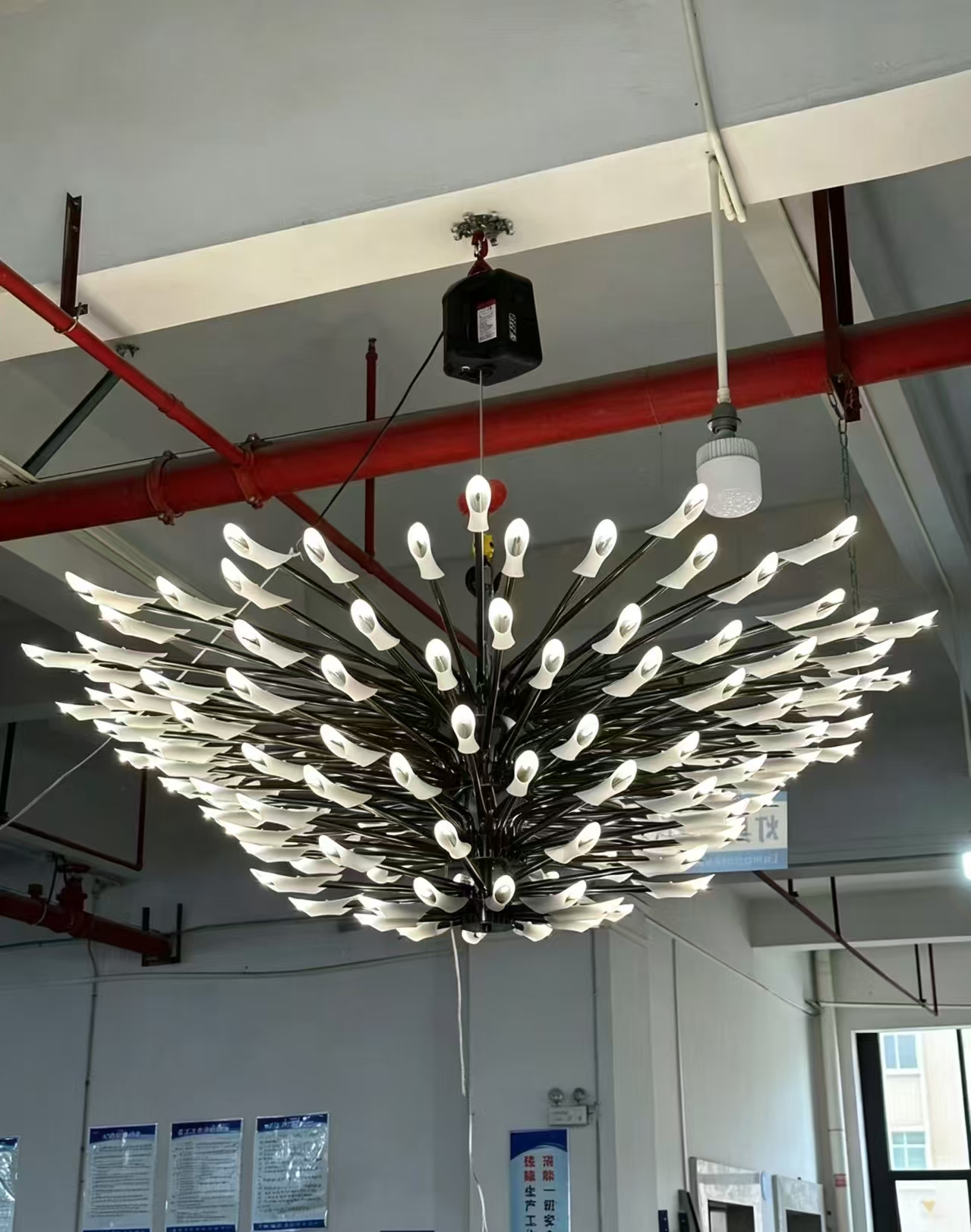 Nordic American Design Modern LED Pendant Lamp Modern Chandelier Ceiling Lighting for Living Room and Hotel