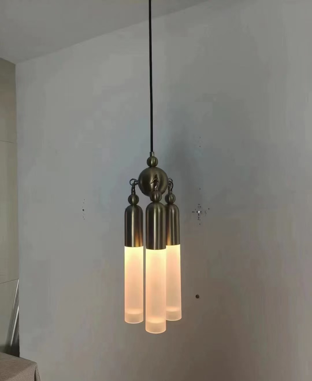 Luxury Modern Nordic Bedside Aluminum Acrylic LED Pendant Wholesale OEM ODM Production Factory Direct Chrishell Pendant Lamp