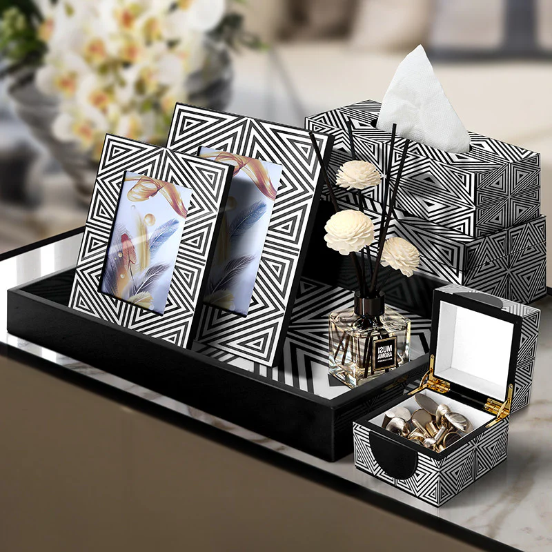 Best Selling Horn Bone Photo Frame High on Demand Wood Glass Material for Table Decoration Wholesale Price From China