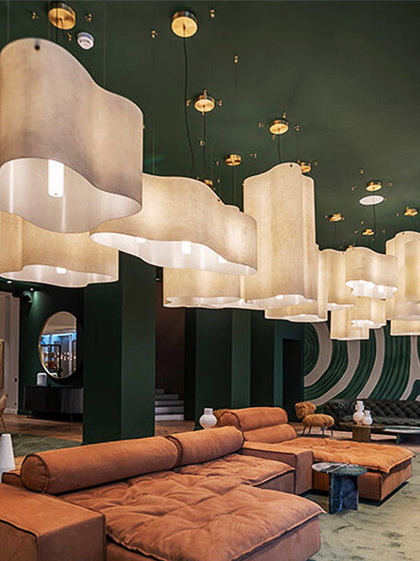 Decorative Pendant Light chandelier Restaurants and Hotels Exhibition Spaces Custom Chandeliers