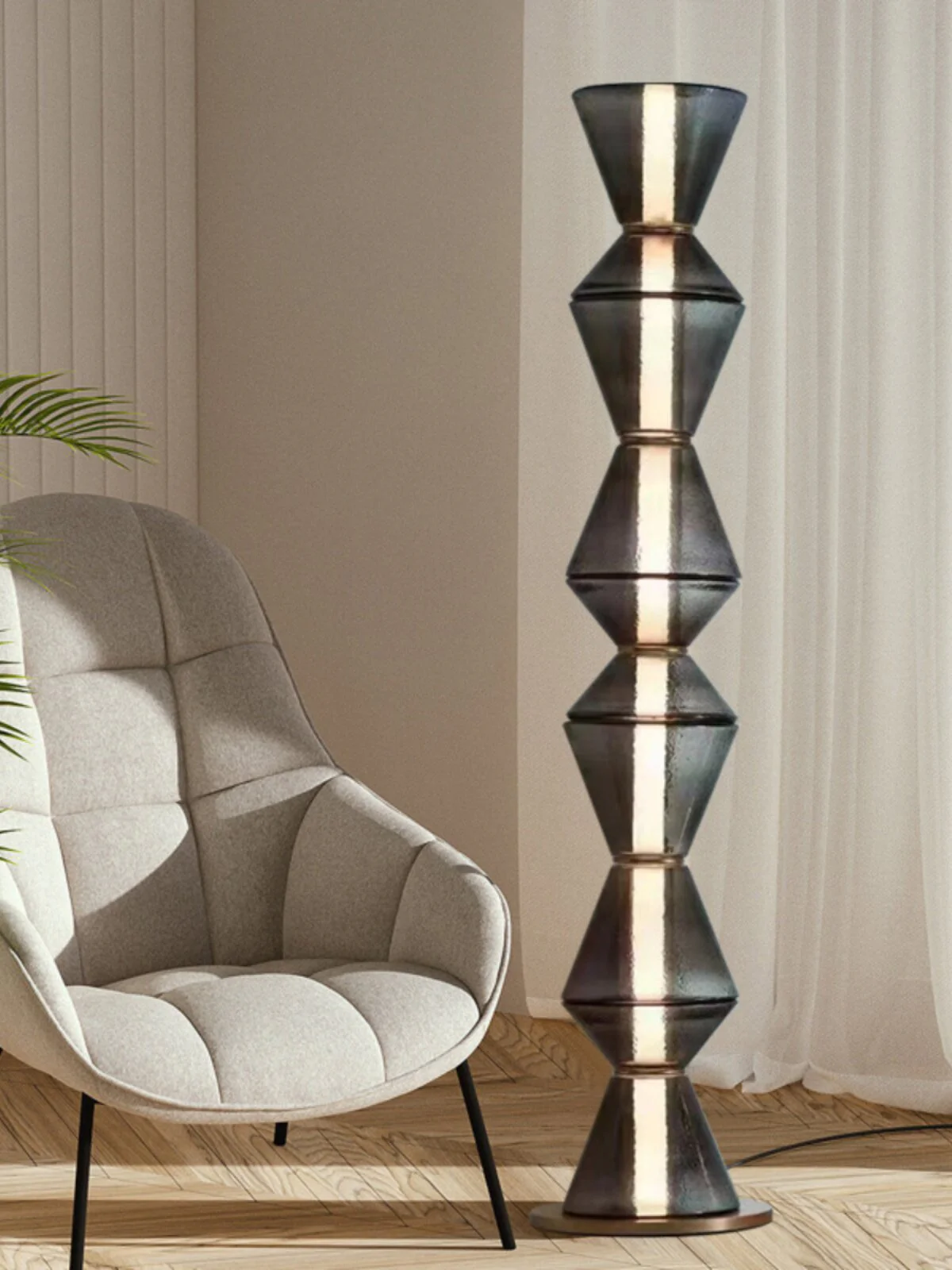 Nordic Floor Lamp Minimalism Modern Family Iiving Room Bedroom Creativity LED Decorative Standing Light