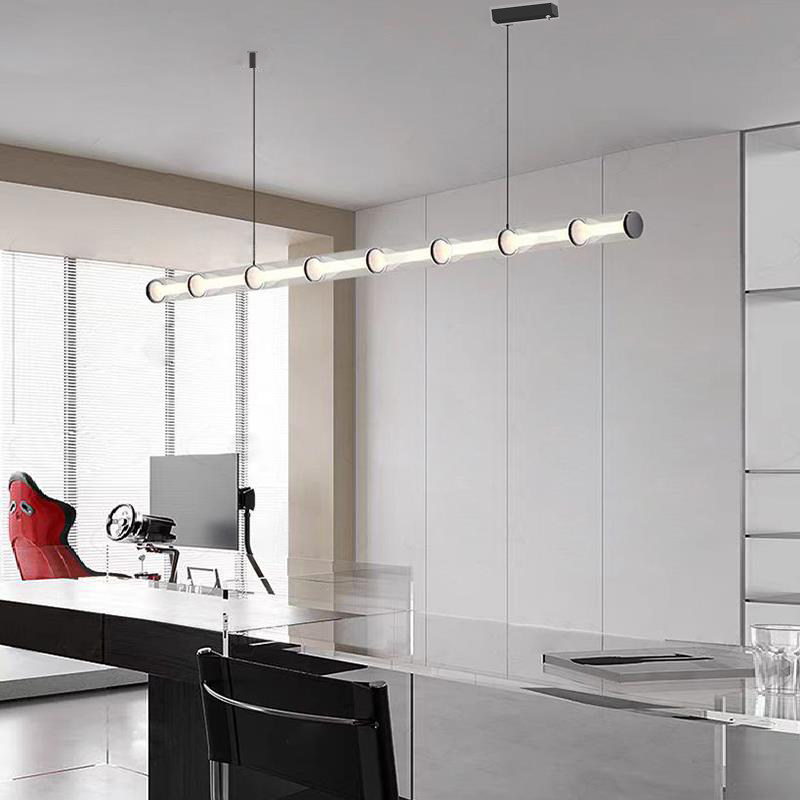 Post-Modern Bedroom Creative Fruit Maria Theresa Chandelier Parts Wabi-Sabi Big Stone Pendant