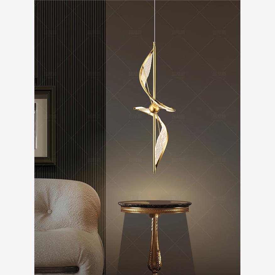 Modern Style Luxury Acrylic Pendant Chandelier for Hotel Banquet Hall Living Room
