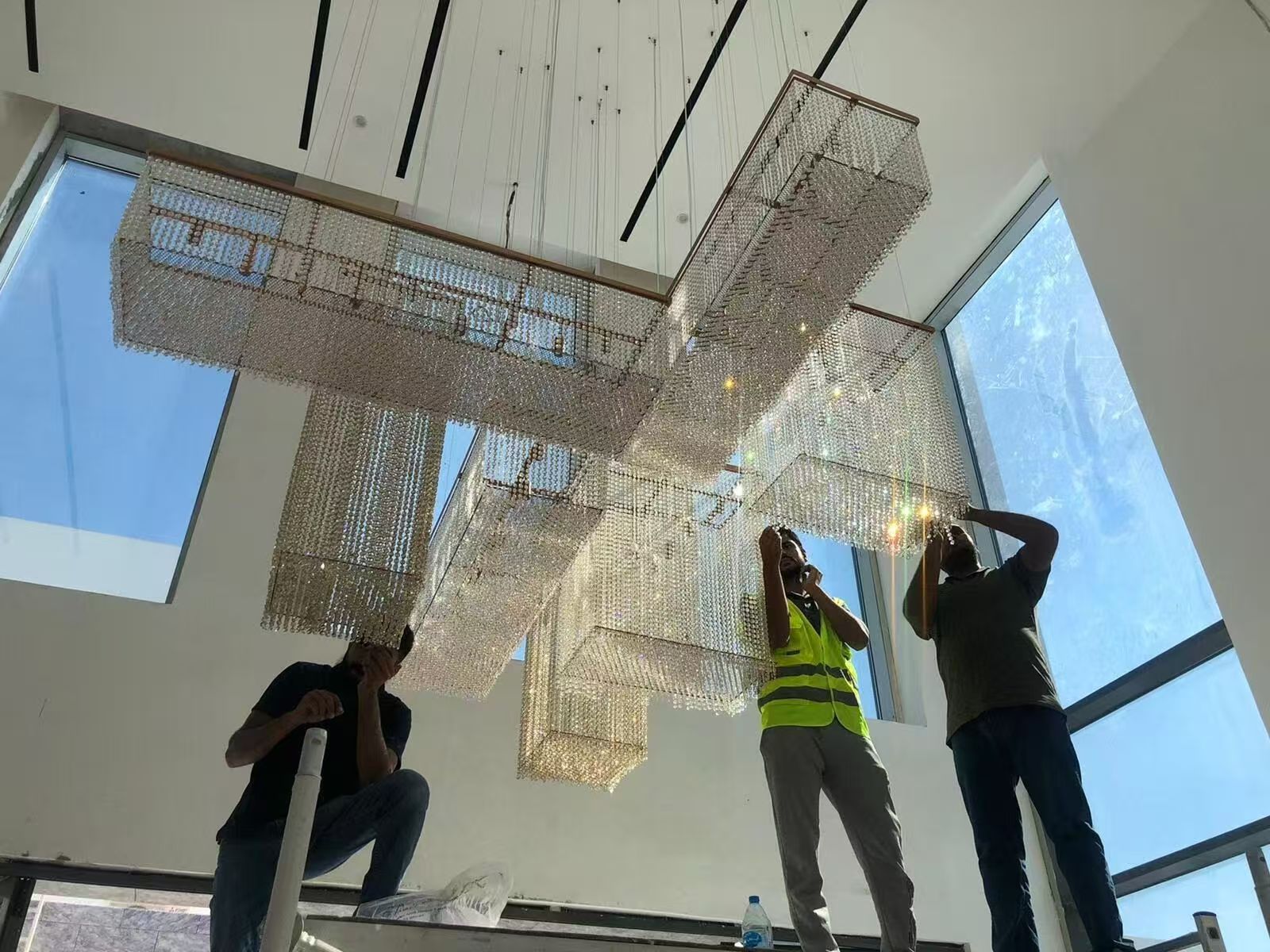 New Luxury Chandelier for Lighting Decoration Unique Design Hot Selling Crystal Christmas Decorative Chandelier for Sale